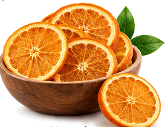 Naranja deshidratada